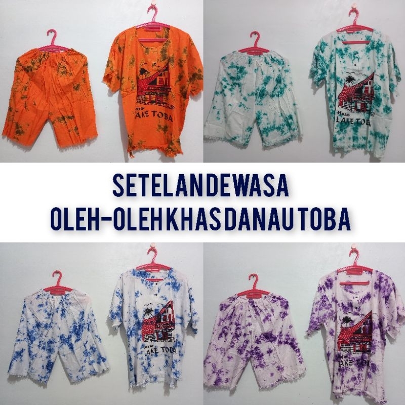 SETELAN DEWASA OLEH-OLEH KHAS DANAU TOBA