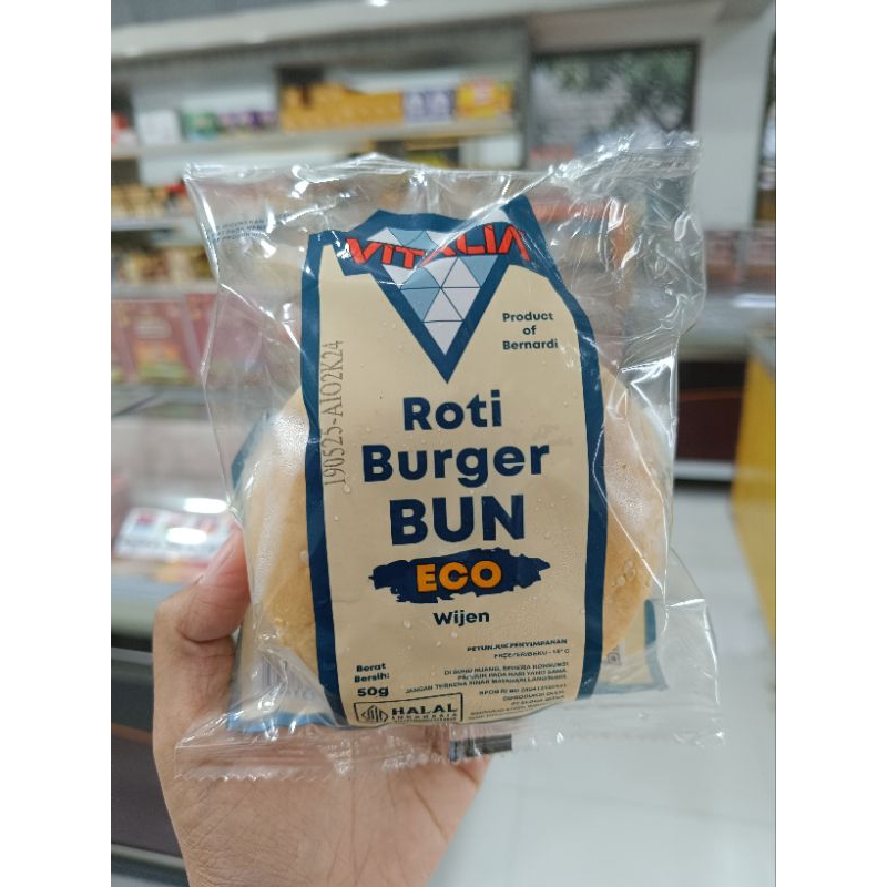 

Vitalia Eco Roti burger wijen individual 50g