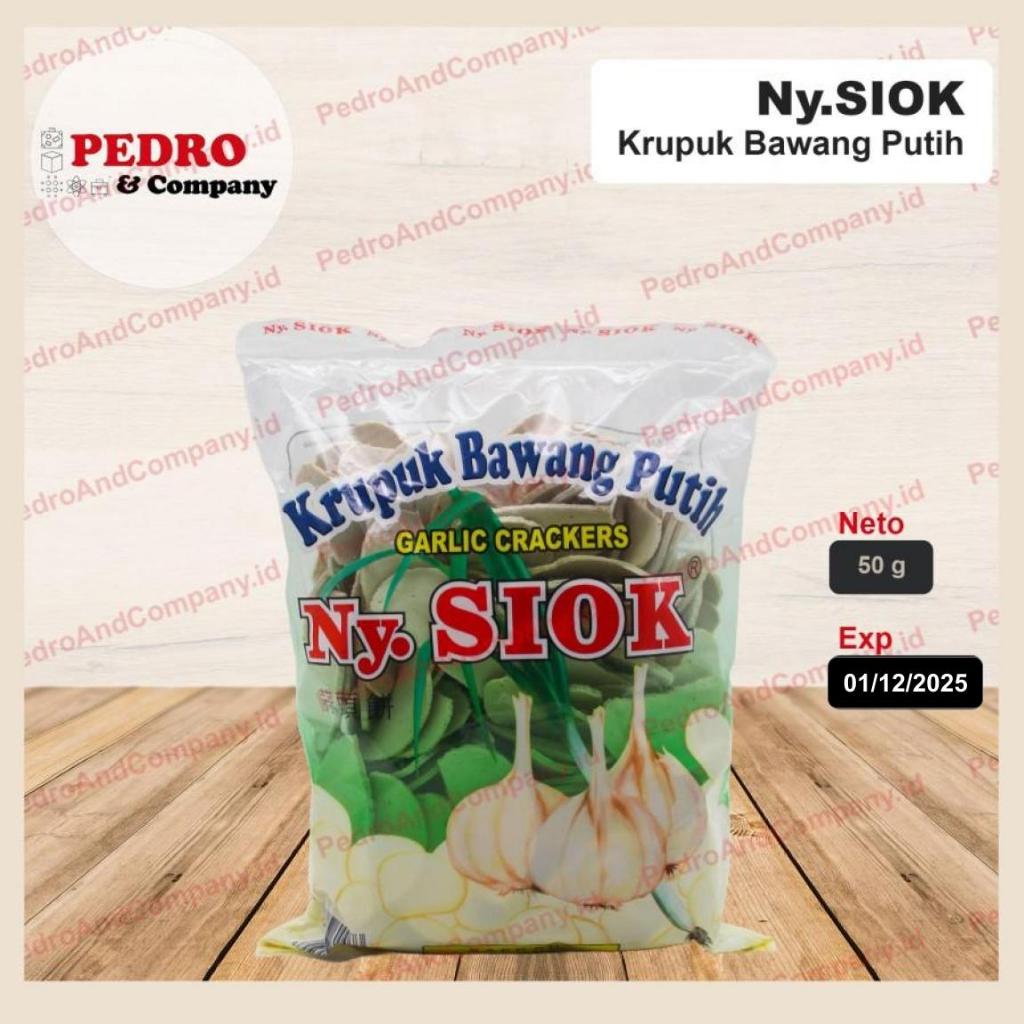 

Ny siok krupuk bawang putih 500 gram - garlic crackers istimewa