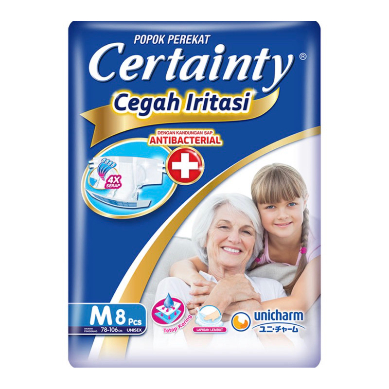 CERTAINTY - POPOK DEWASA Model Perekat