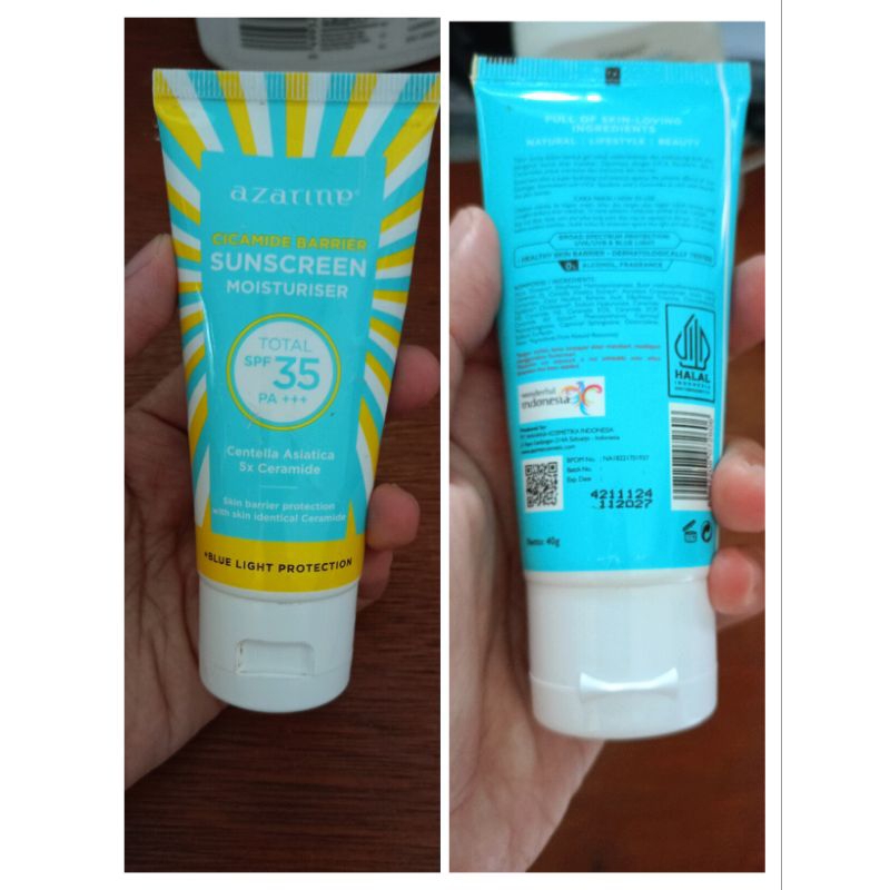 sunscreen azarine preloved