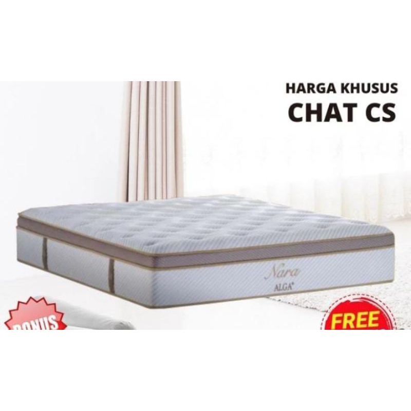 SPRING BED NARA TERBARU KASUR SPRING BED MINIMALIS SPRING BED ALGA ORI