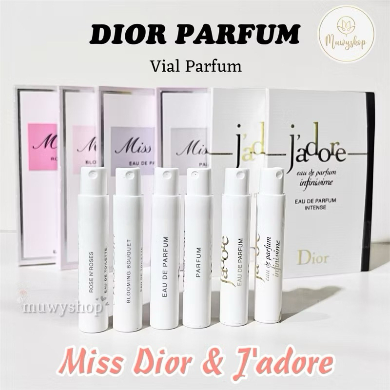 Parfum Vial DIOR SAUVAGE J'ADORE MISS DIOR