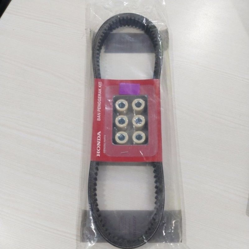 VANBEL ASSY KIT BEAT NEW -BAN PENGGERAK KOMPLIT MOTOR MATIC BEAT FI- KZL HONDA PANBEL Vambel Vbelt