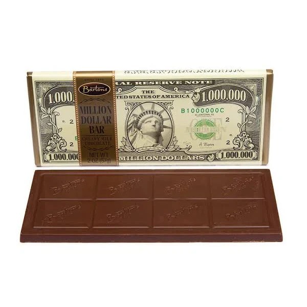 

Barton Million Dolllarr Chocolate Bar