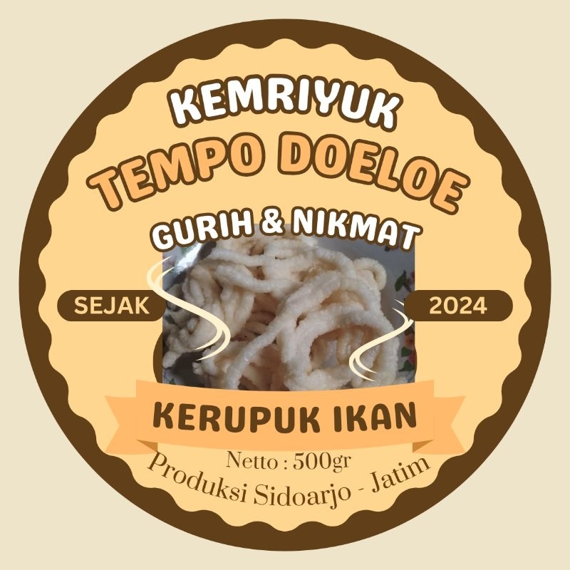 

Kerupuk / krupuk ikan 500gr