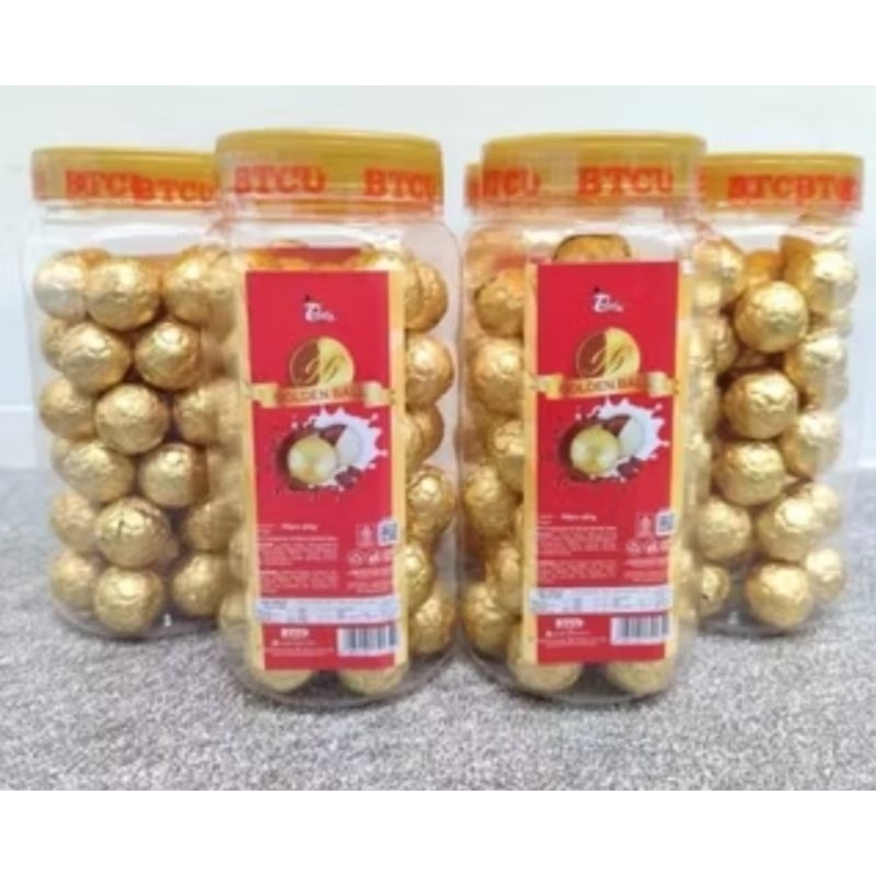 

Tobelo Golden Ball isi 40 pcs @ 5 gr/toples