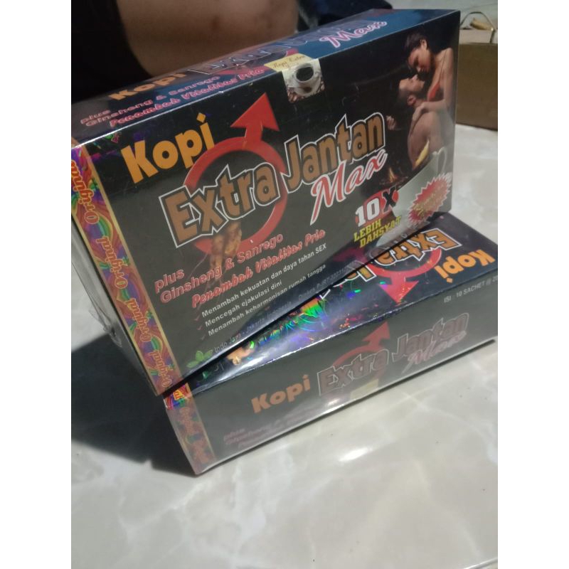 Kopi Extra jantan Max 10X original