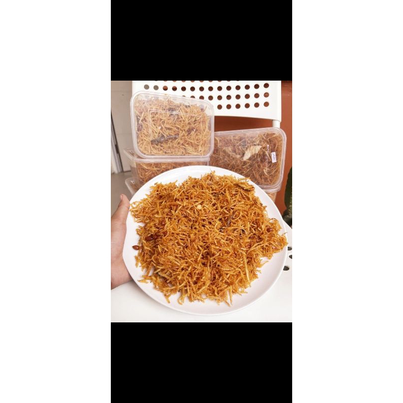

Kentang Mustofa mix teri kacang