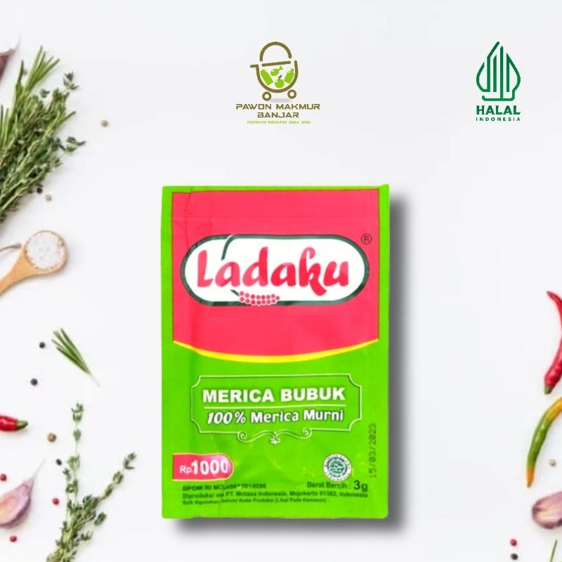 

LADAKU MERICA BUBUK PER SACHET 3gram