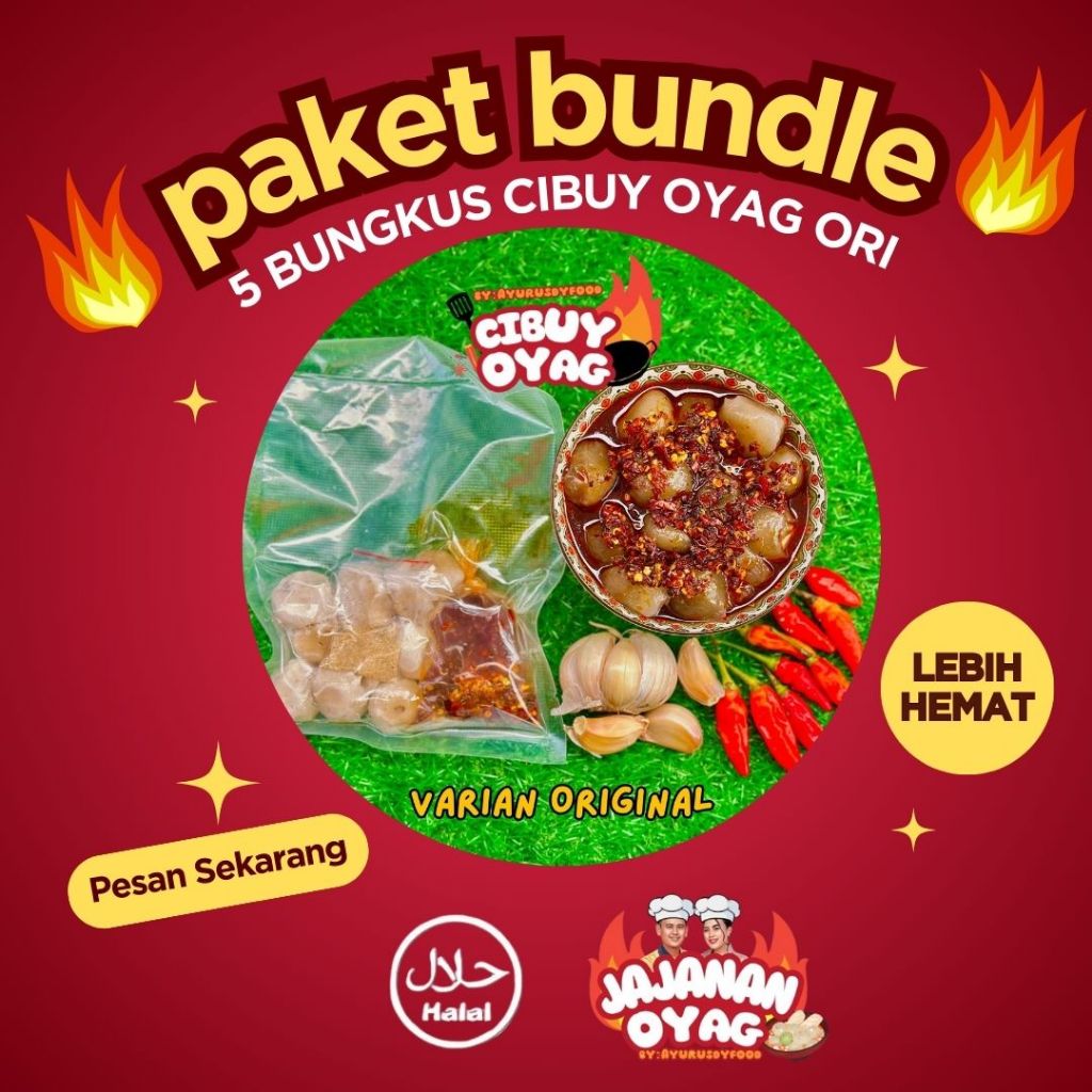 

PAKET BUNDLING 5 bks Cibuy Oyag ORI