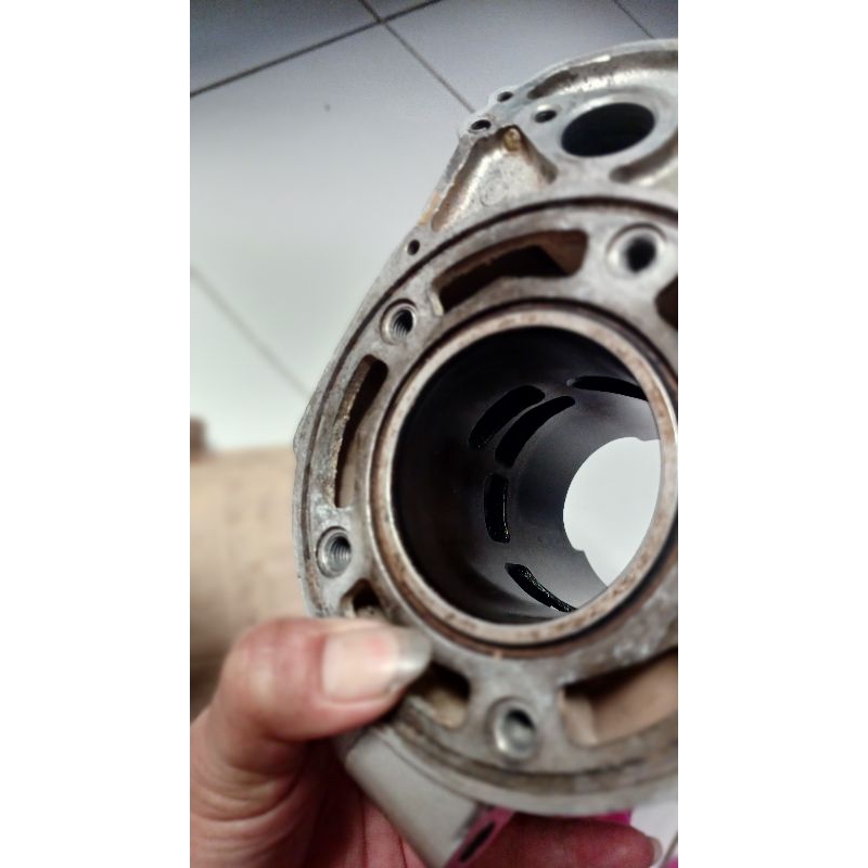 Blok kawasaki ninja R 1855 copotan th 2013 std no mutih
