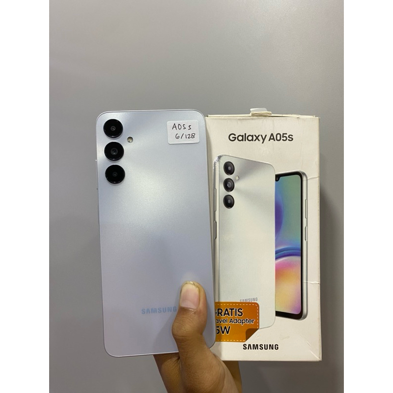 samsung a05s ram 6/128 second bekas pakai