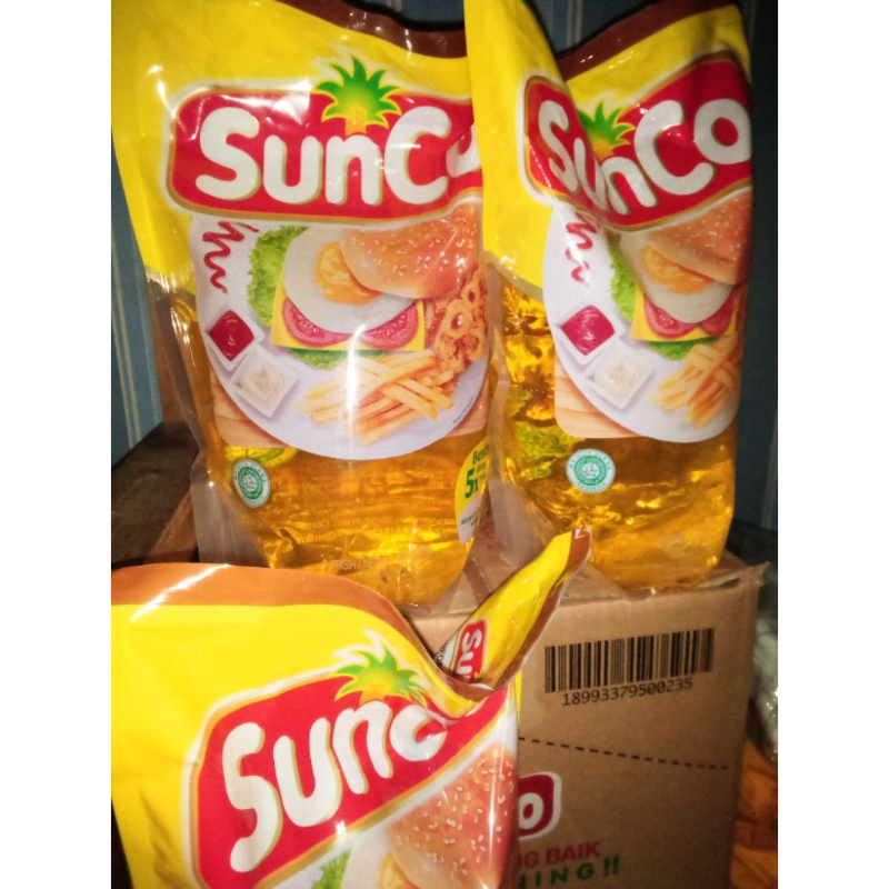 

minyak goreng pouch 2L, minyak goreng sunco 2L