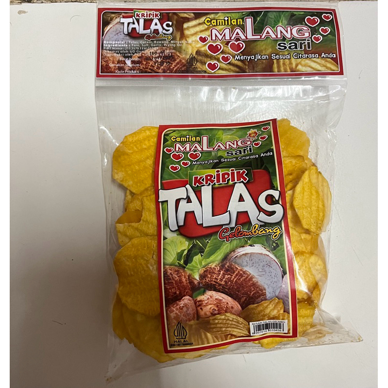 

KERIPIK TALAS GELOMBANG CAMILAN MALANG KERIPIK SINGKONG UBI JALAR KRIPIK TALAS