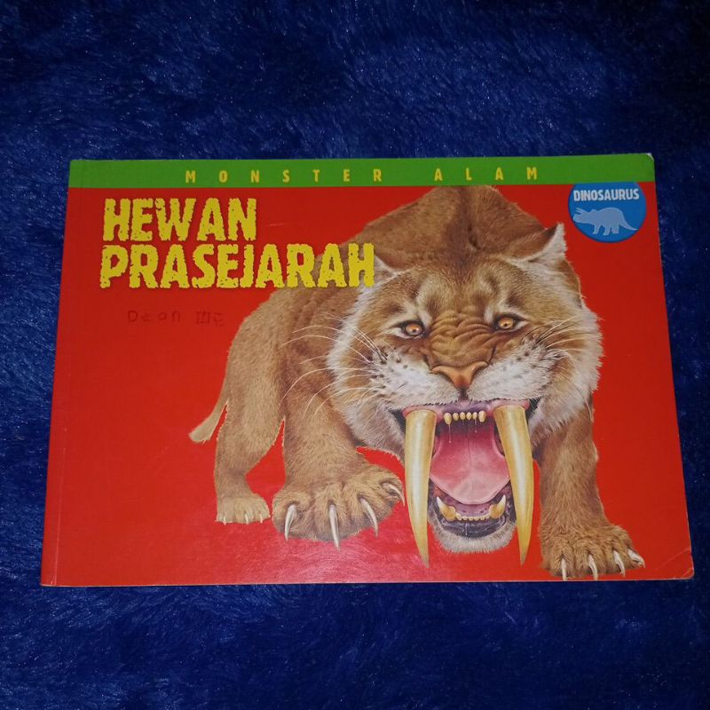 buku monster alam - hewan prasejarah