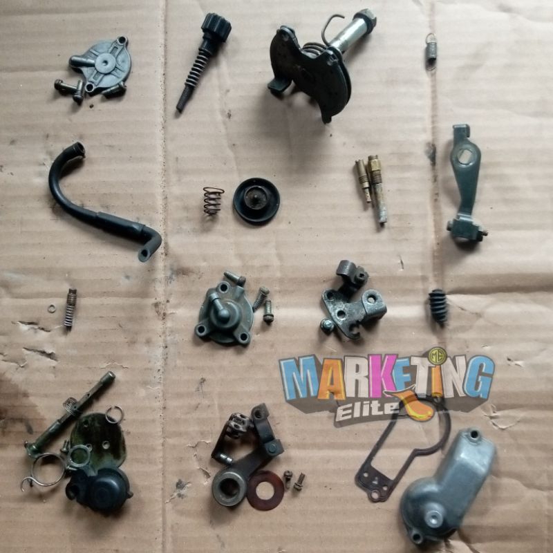 Perlengkapan karbu Tiger ORI copotan karbu tirev ORI copotan