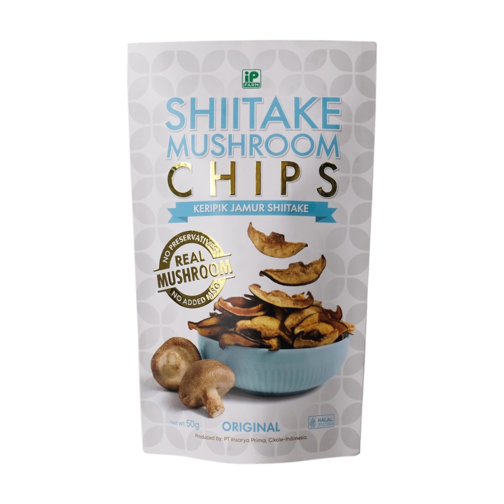 

Shiitake Mushroom Chips New Packaging
