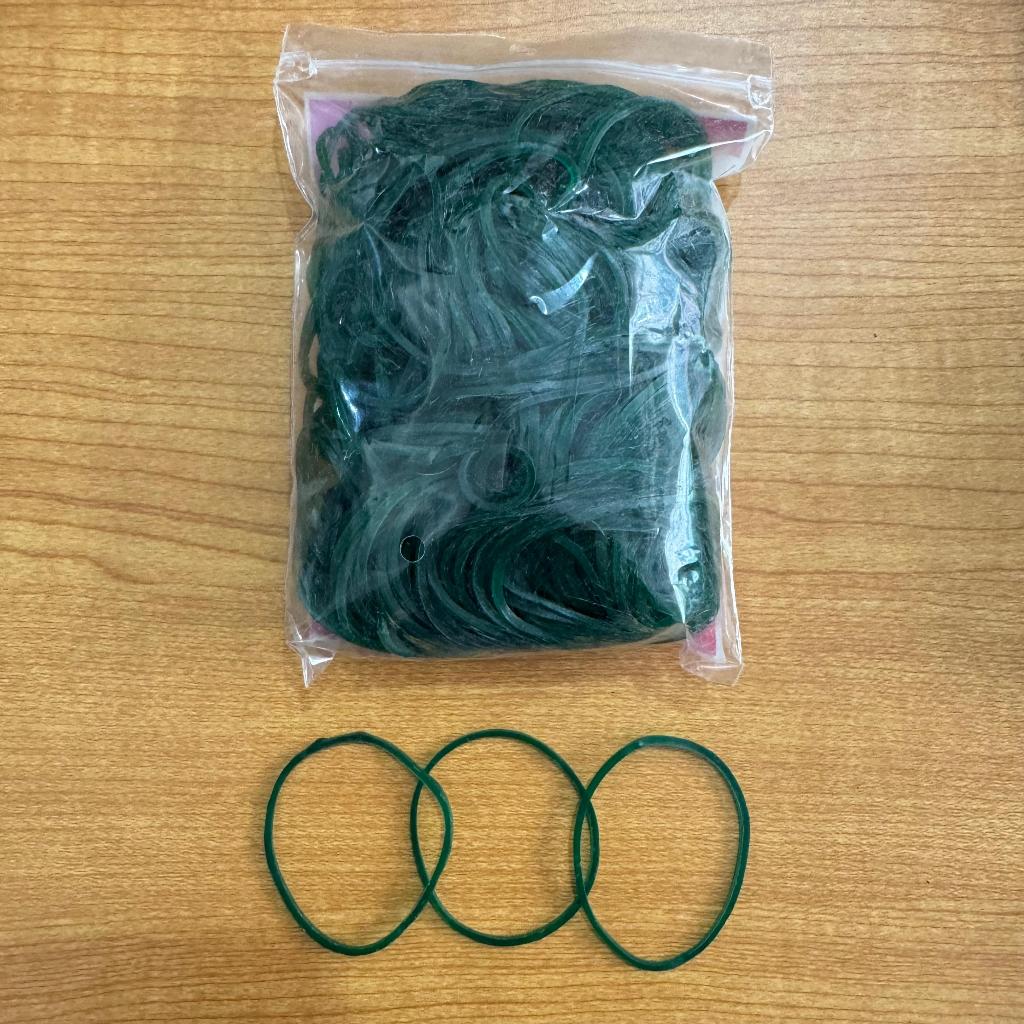 

Karet Gelang Sayur HIJAU BESAR 100Gr Per Pak