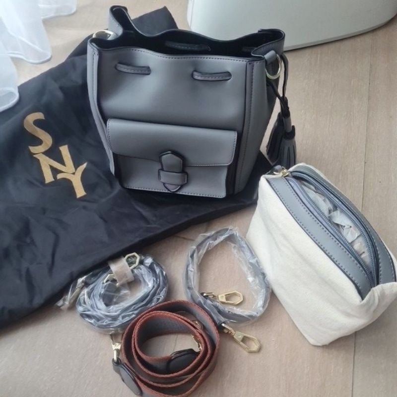 SNY juliet bag - stone grey