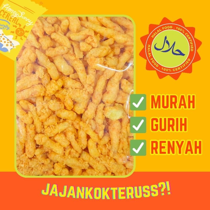 

JAJANKOKTERUS Twist Balado Renyah 500gr – Camilan Pedas Manis Khas Indonesia