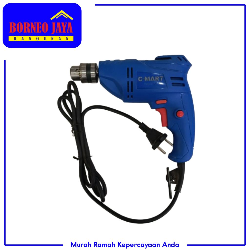 Mesin Bor Tangan C-MART CW0007A 550W Listrik