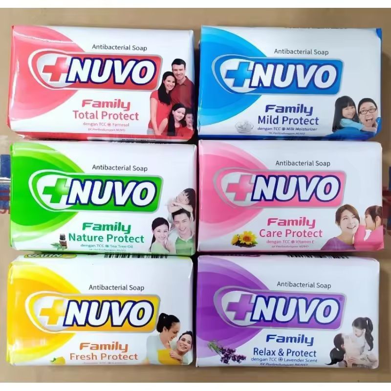 4PCS SABUN MANDI BATANG NUVO/SABUN NUVO BATANG