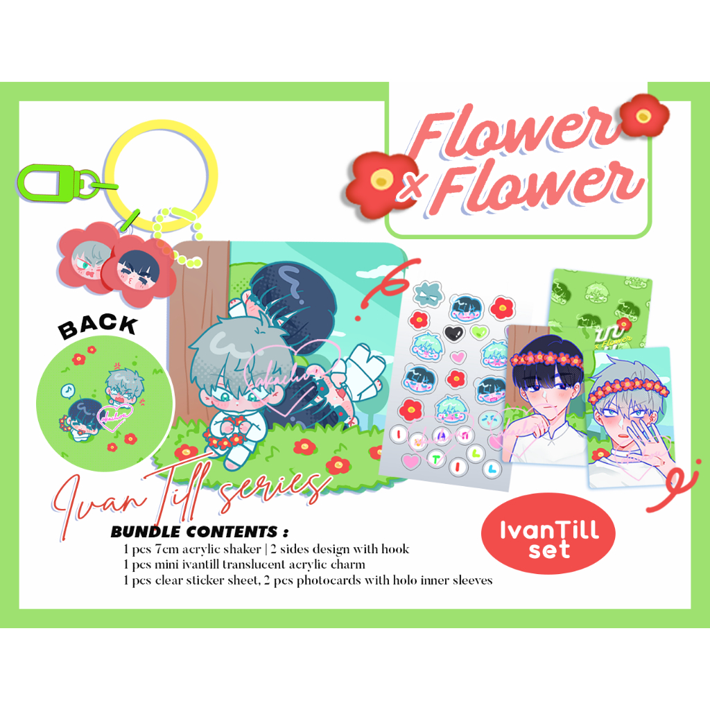 

[Alien Stage] IvanTill Flower x Flower Acrylic Shaker set