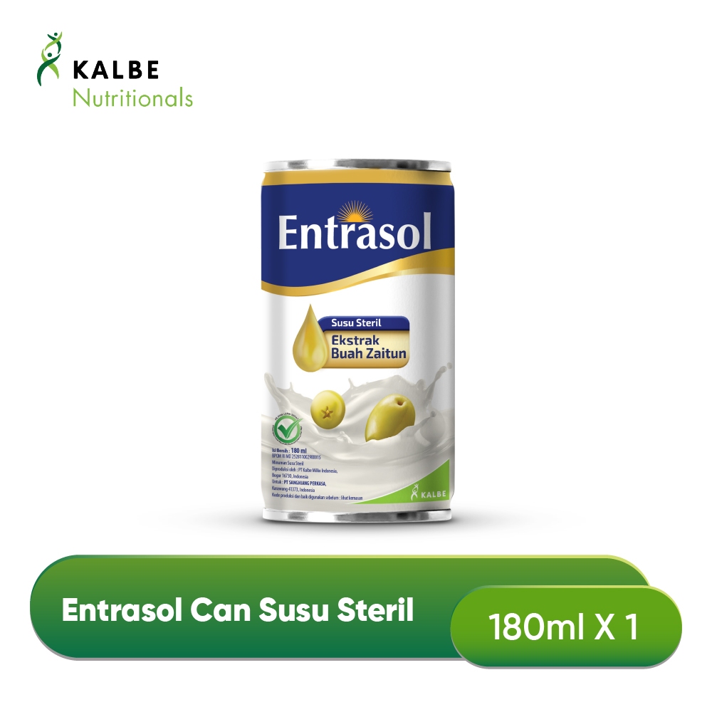 

Entrasol Can Susu Steril - 180ml