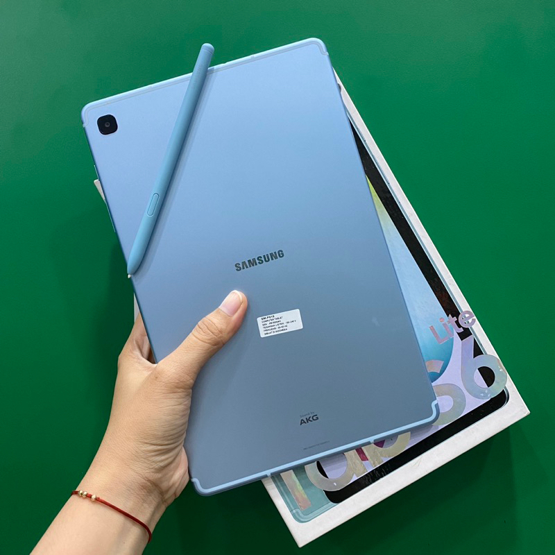 Samsung Tab s6 Lite 4/128gb second bekas pakai fullset original