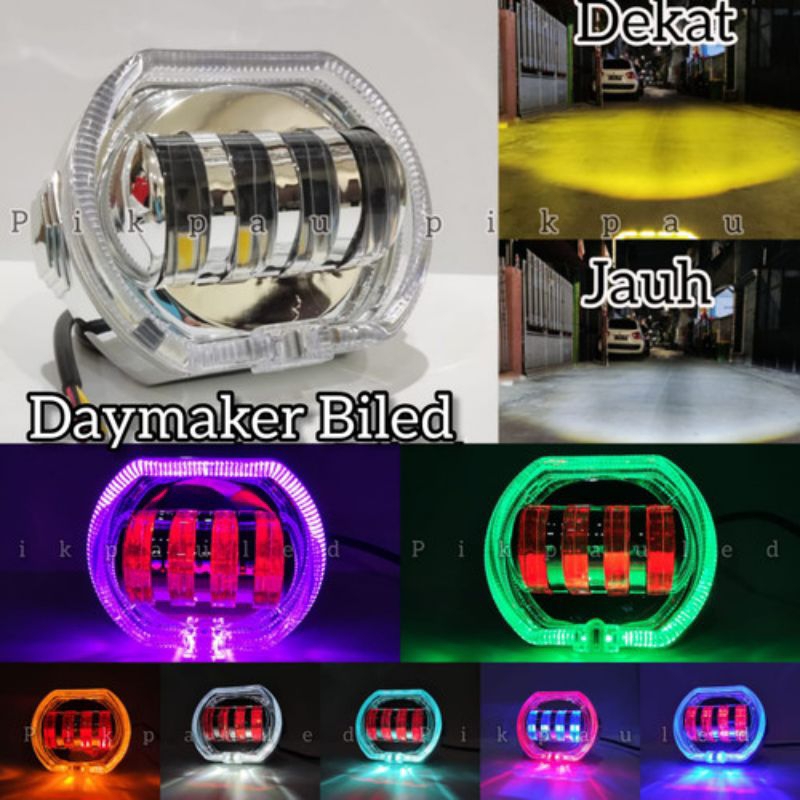 BILED DAYMAKER 4,5 INCH 30 WATT 12 volt