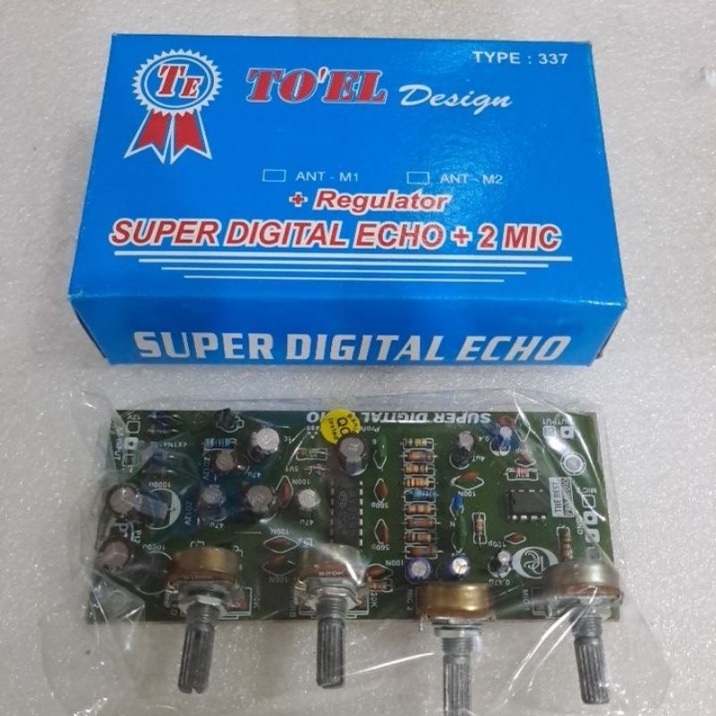Super digital ECHO + 2 MIC TO'EL design