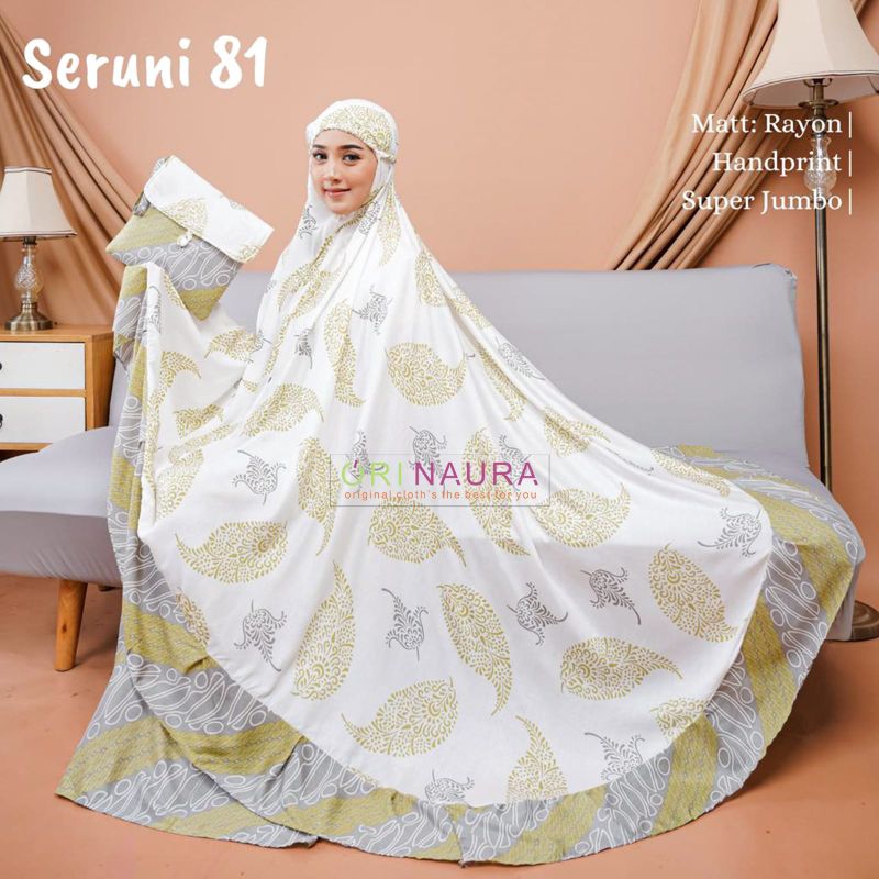 MUKENA SERUNI |MUKENA | MUKENA TERBARU 2025 | MUKENA TRAVELING MINI POUCH PREMIUM | MUKENA TRAVELING