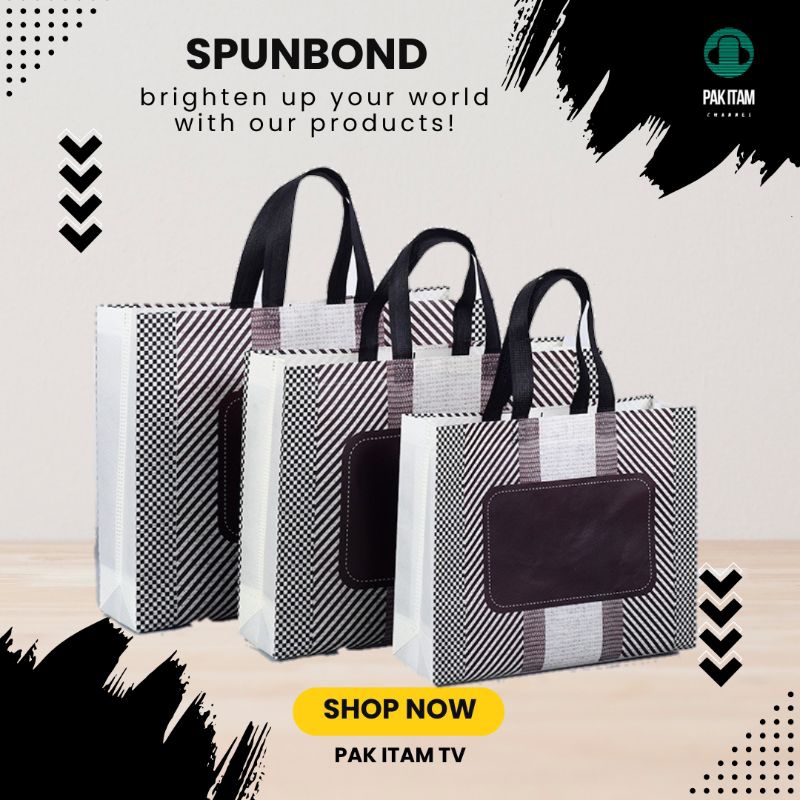 

tas spunbond / tas belanja / tas multifungsi / tas souvenir / goodie bag