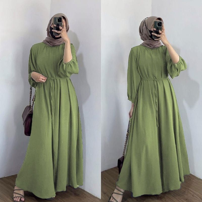 gamis livy/gamis simple syar'i/gamis elegan