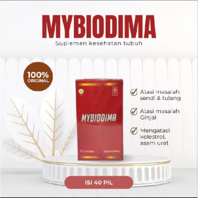 MyBio Dima Asli Original Herbal Nyeri Sendi Tulang Syaraf Pinggal Lutut Ampuh