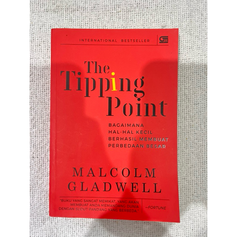 [Second] The Tipping Point -Malcom Gladwell
