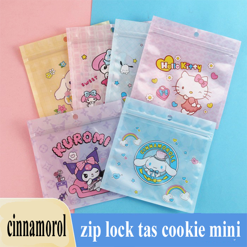 

Plastik Zip Lock Mini Cookie Karakter Plastik Kemasan Mini Ziplok Plastik Kemasan Permen Kue Serbaguna