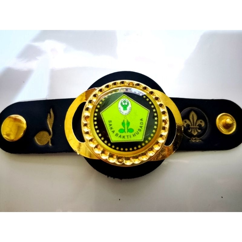 

Ring kacu Pramuka satuan karya kupingan Gold