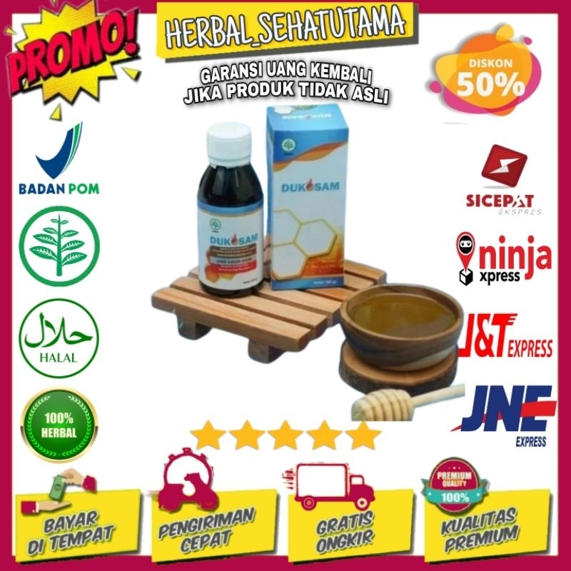 

MADU DUKOSAM ORIGINAL atasi kebas nyeri sendi syaraf dan tulang