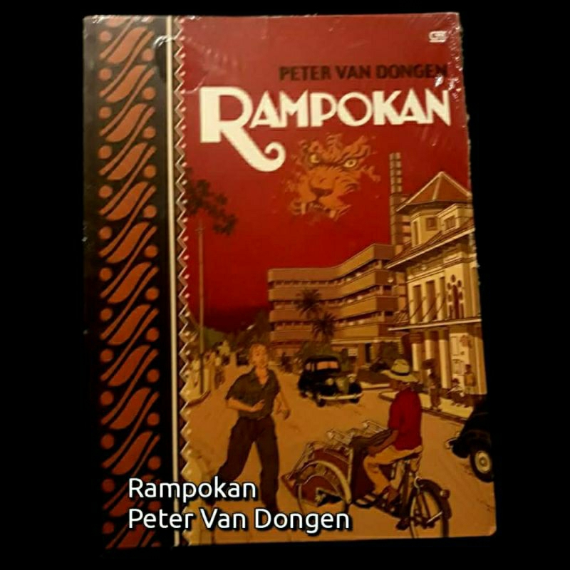 komik grafis baru Rampokan Peter Van Dongen