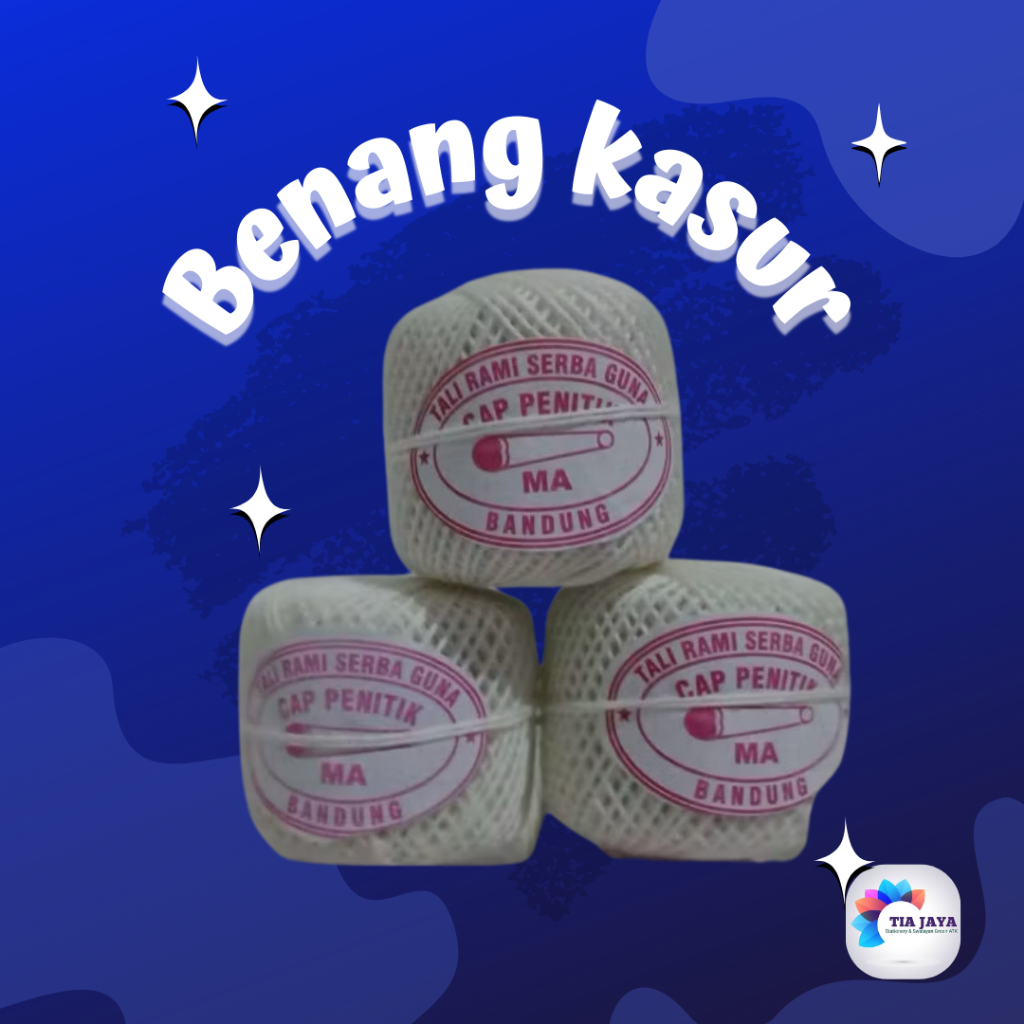 

Tali Benang Kasur Rami/Tali Bangunan dan Kerajinan