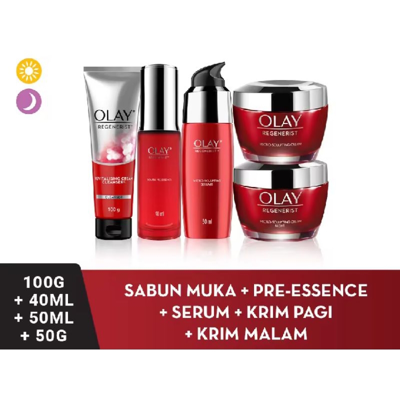 olay paket pembersih wajah