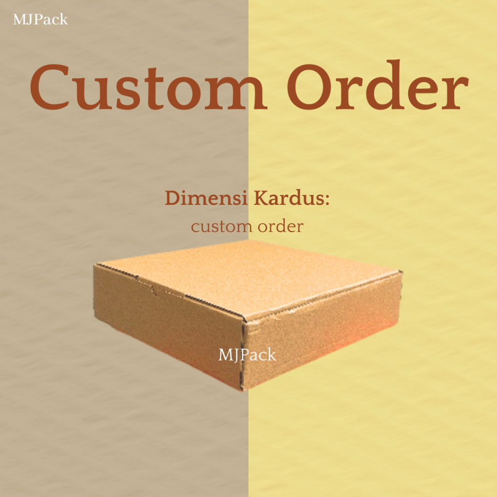 

Custom Order Bulk || Box Karton Corrugated || Box Die Cut Eflute || Box Biasa Bflute