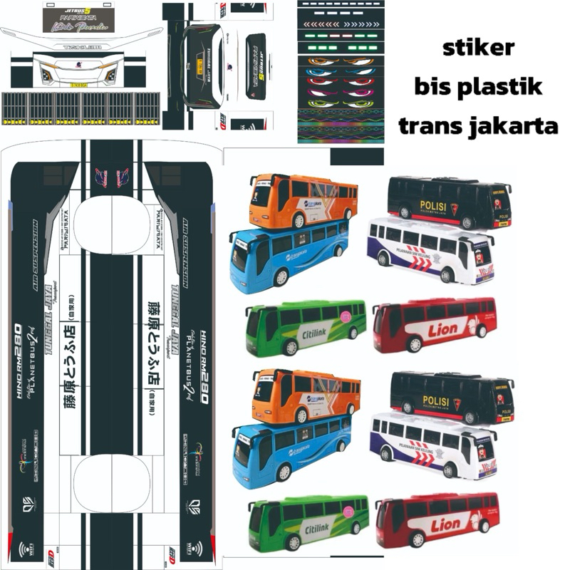 

Stiker Lengkap Miniatur Bis Plastik RKC Transjakarta Tunggal Jaya Kids Panda JB5