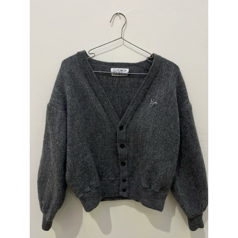 preloved Mohair Cardigan Brand Toroy/Knitwear wool