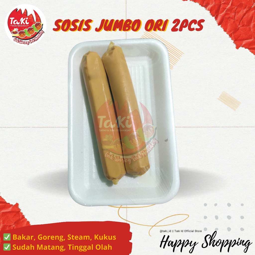 

Sosis Jumbo Original (2 pcs) Frozen Food