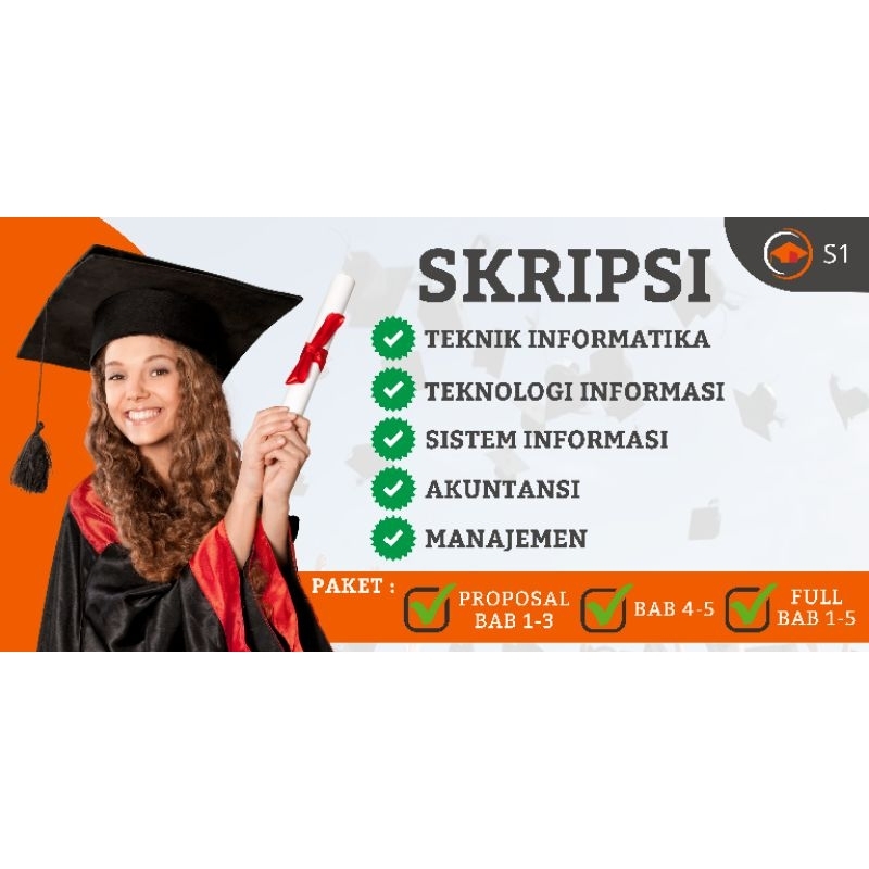 Jasa Pembuatan Skripsi Termurah dan Terbaik, Revisi Sampai Wisuda / Joki Skripsi Full (Bab 1-5) / Pa
