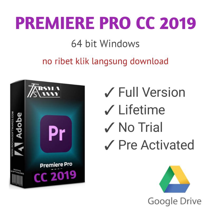 Premiere Pro CC 2019 Win 64 Bit