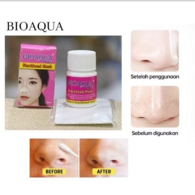 Bioaqua blackhead mask komedo